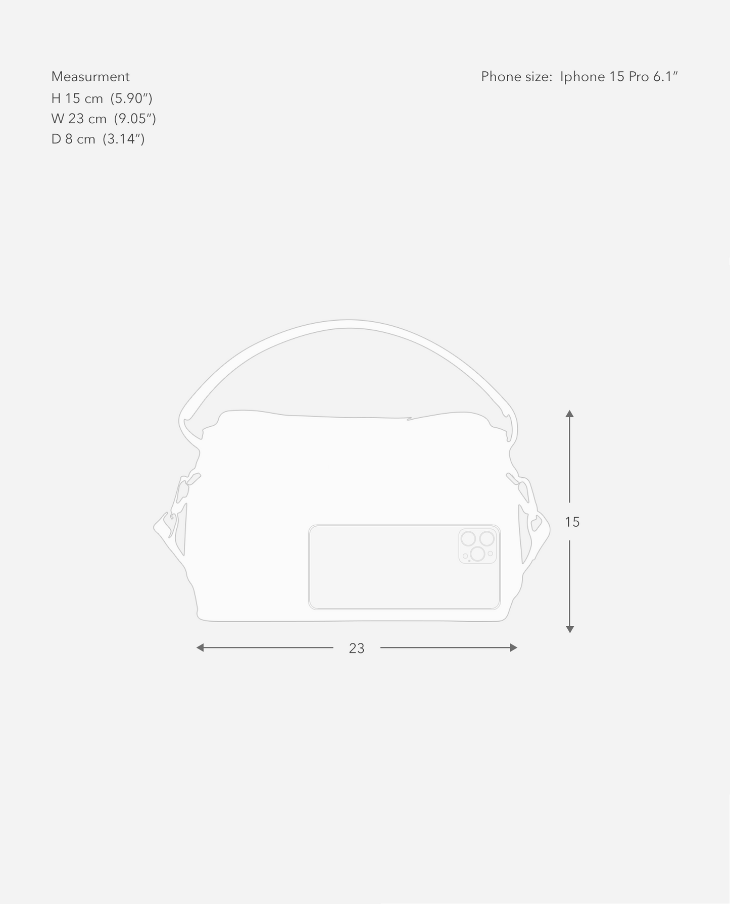 Hanna Mini Bag Grained Leather Cherry