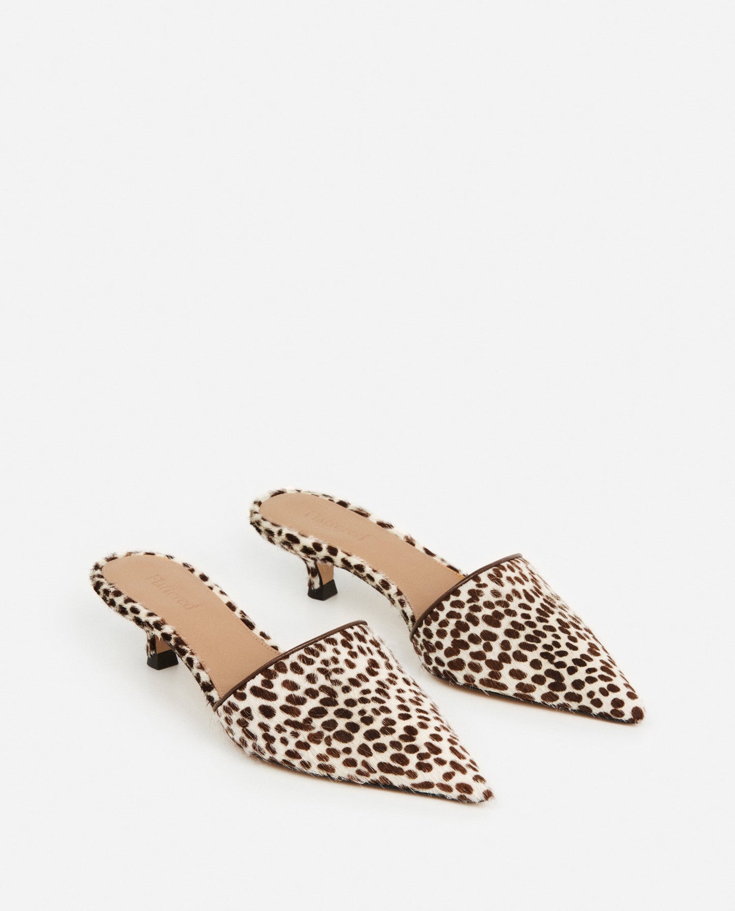 Noomi Leather Hair Chocolate Dot