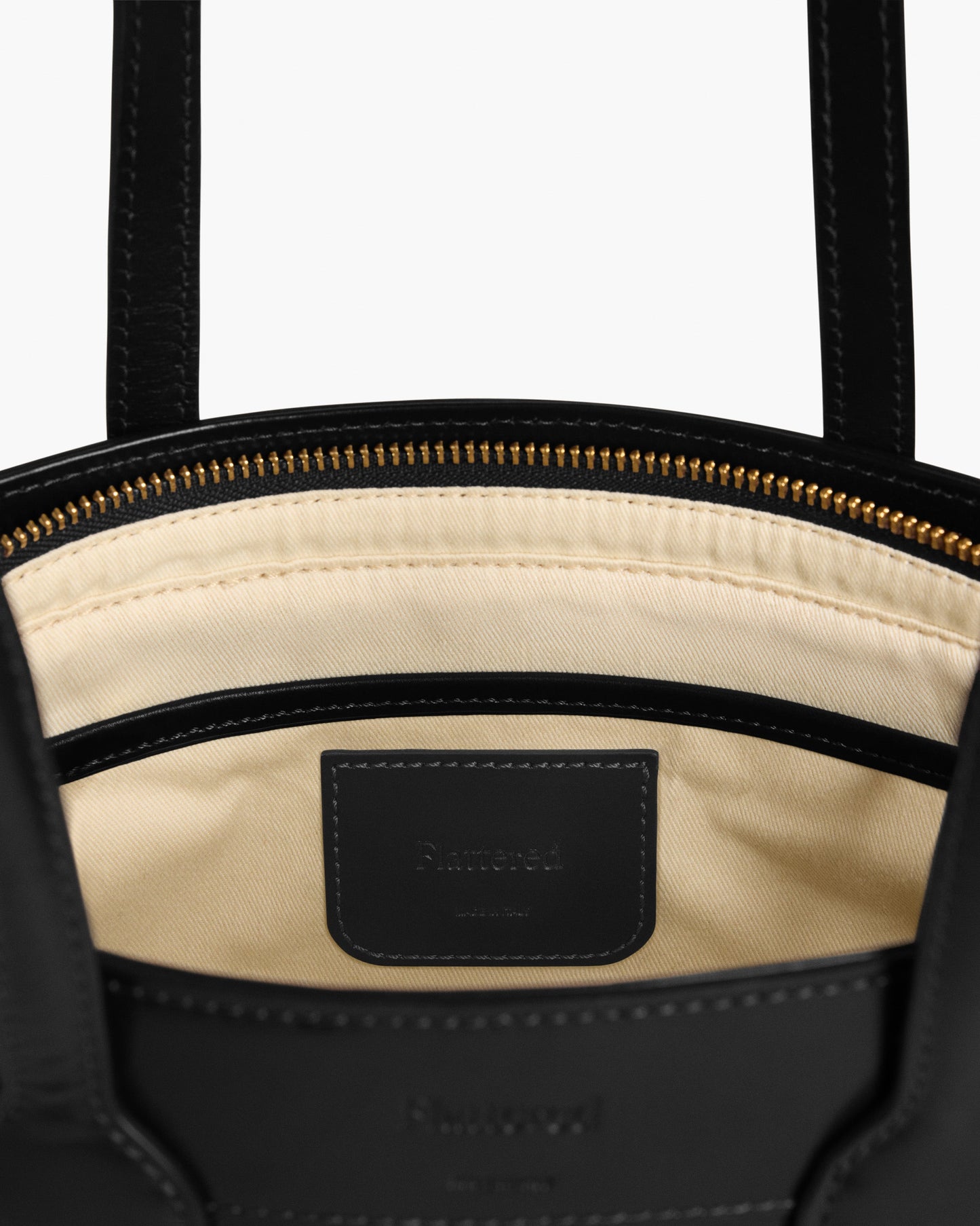 Greta Shoulder bag Leather Croco Black