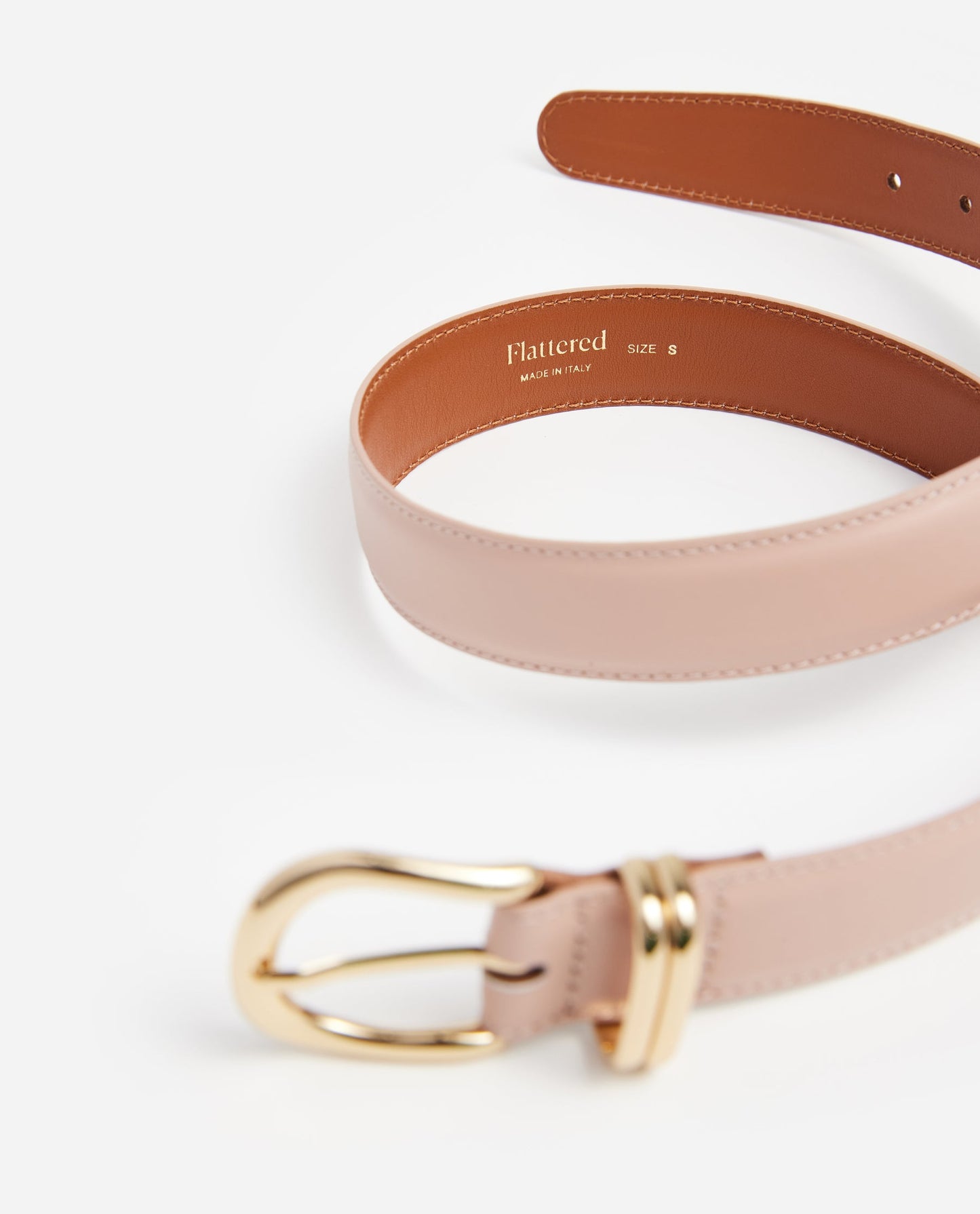 Beatrice Belt Leather Rose