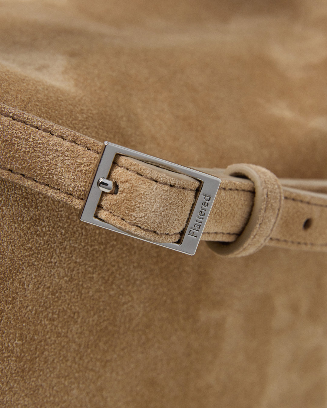 Hera Handbag Suede Sand