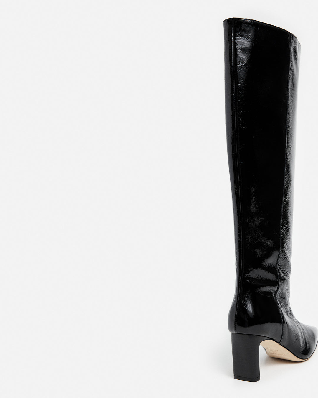 Carmen Leather Patent Black