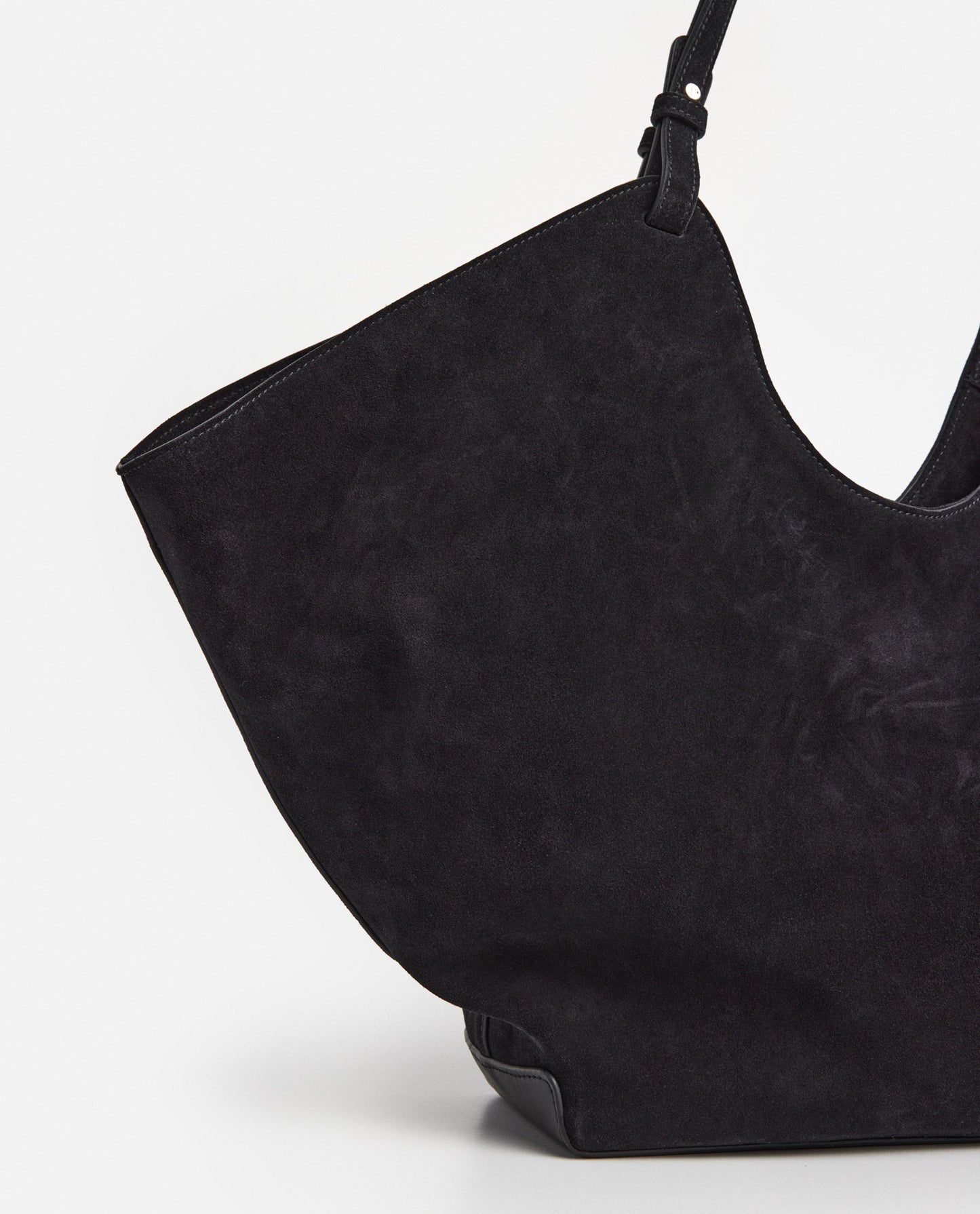 Dahlia Tote Bag Suede Black