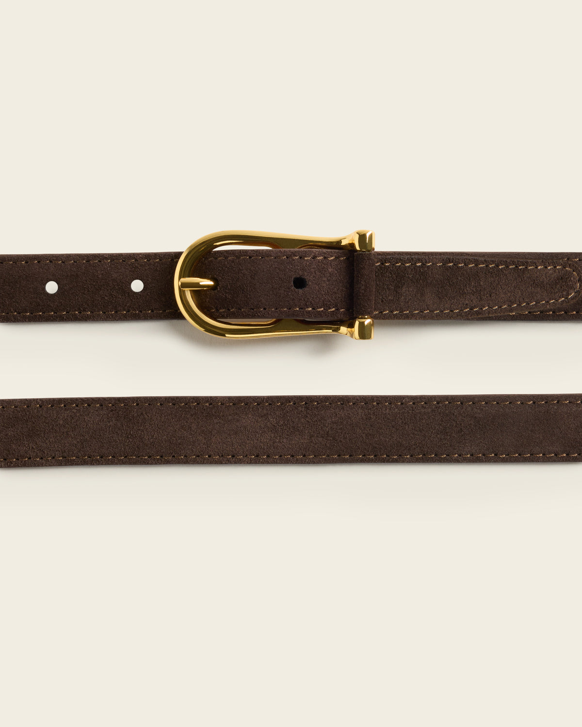 Betty Belt Suede Chocolate