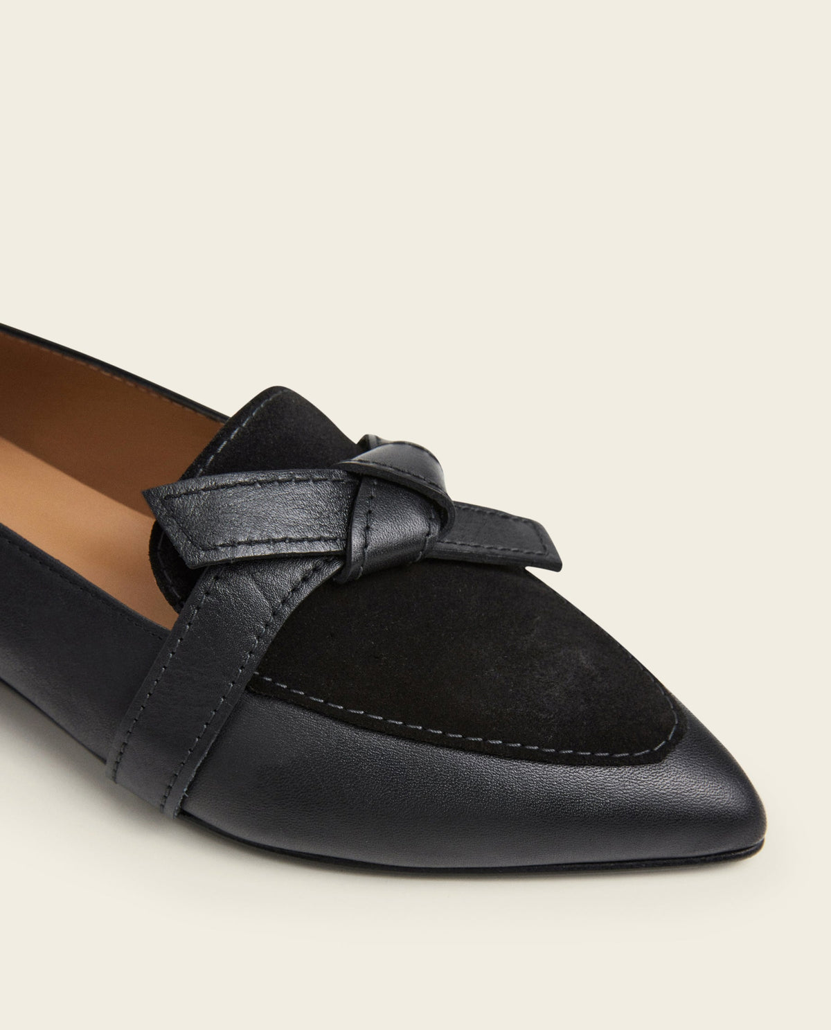 Ally Leather Black