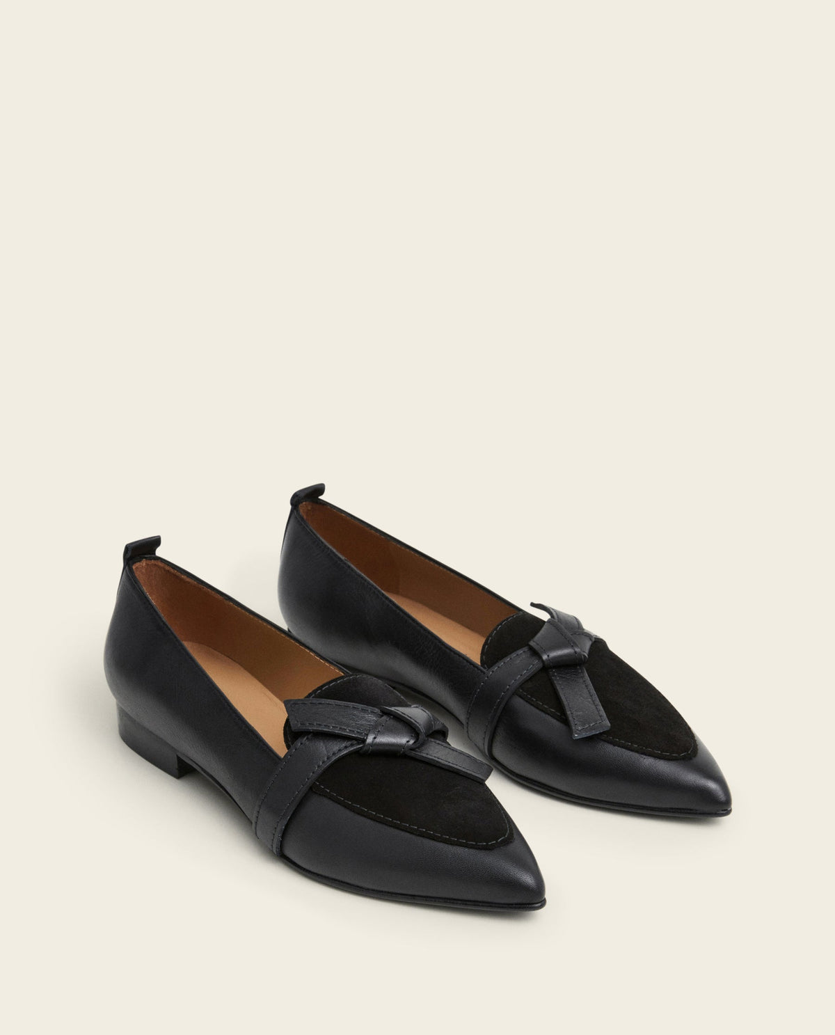 Ally Leather Black