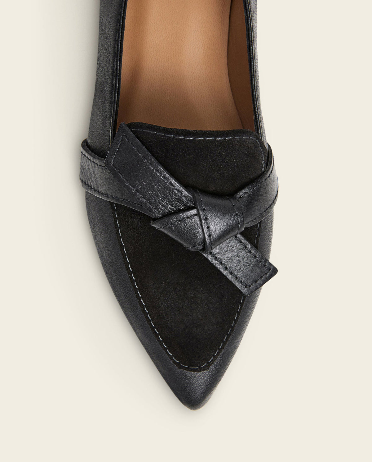 Ally Leather Black