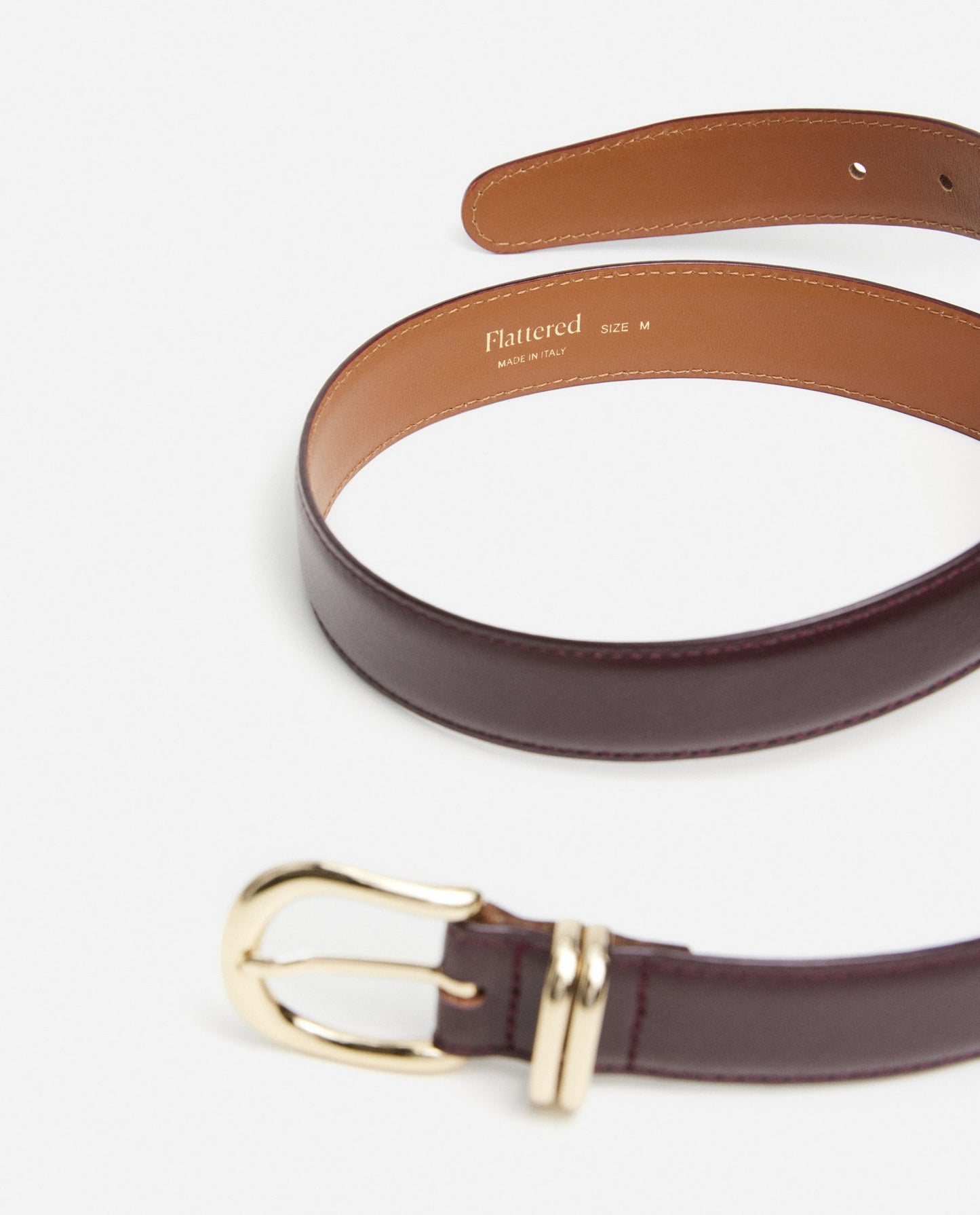 Beatrice Belt Leather Burgundy