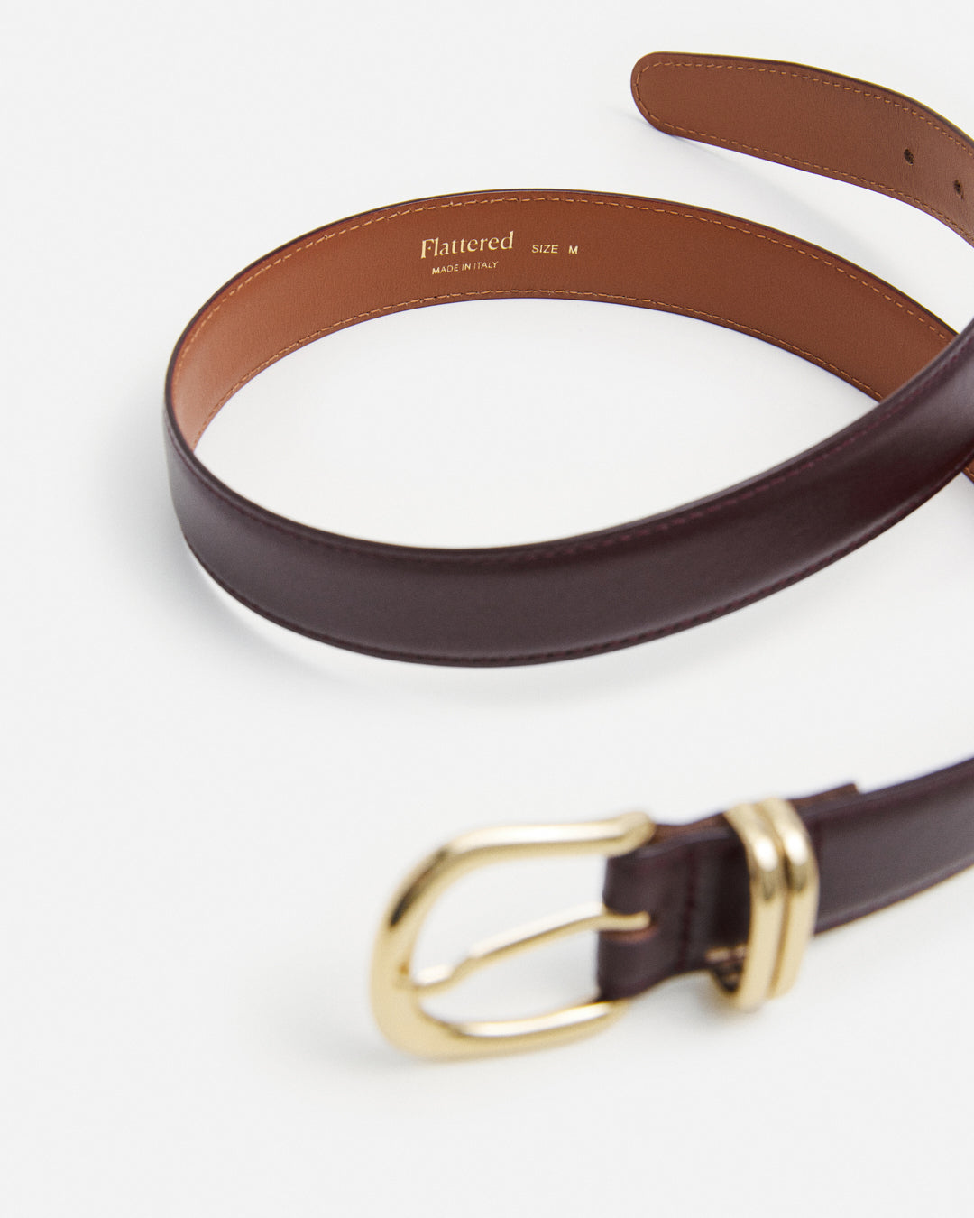 Beatrice Belt Leather Burgundy