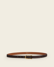 Betty Belt Suede Chocolate