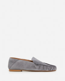 Bon Bon Suede Stone Grey