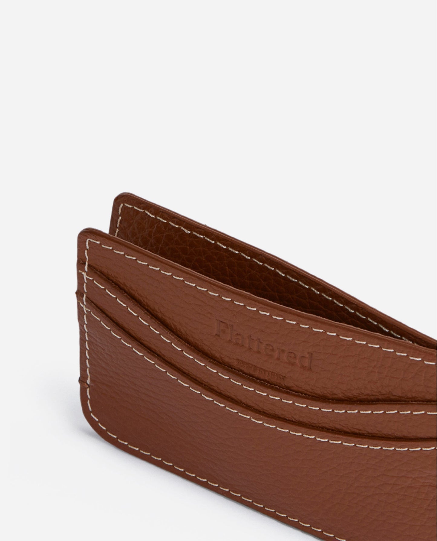 Bonnie Cardholder Leather Cognac