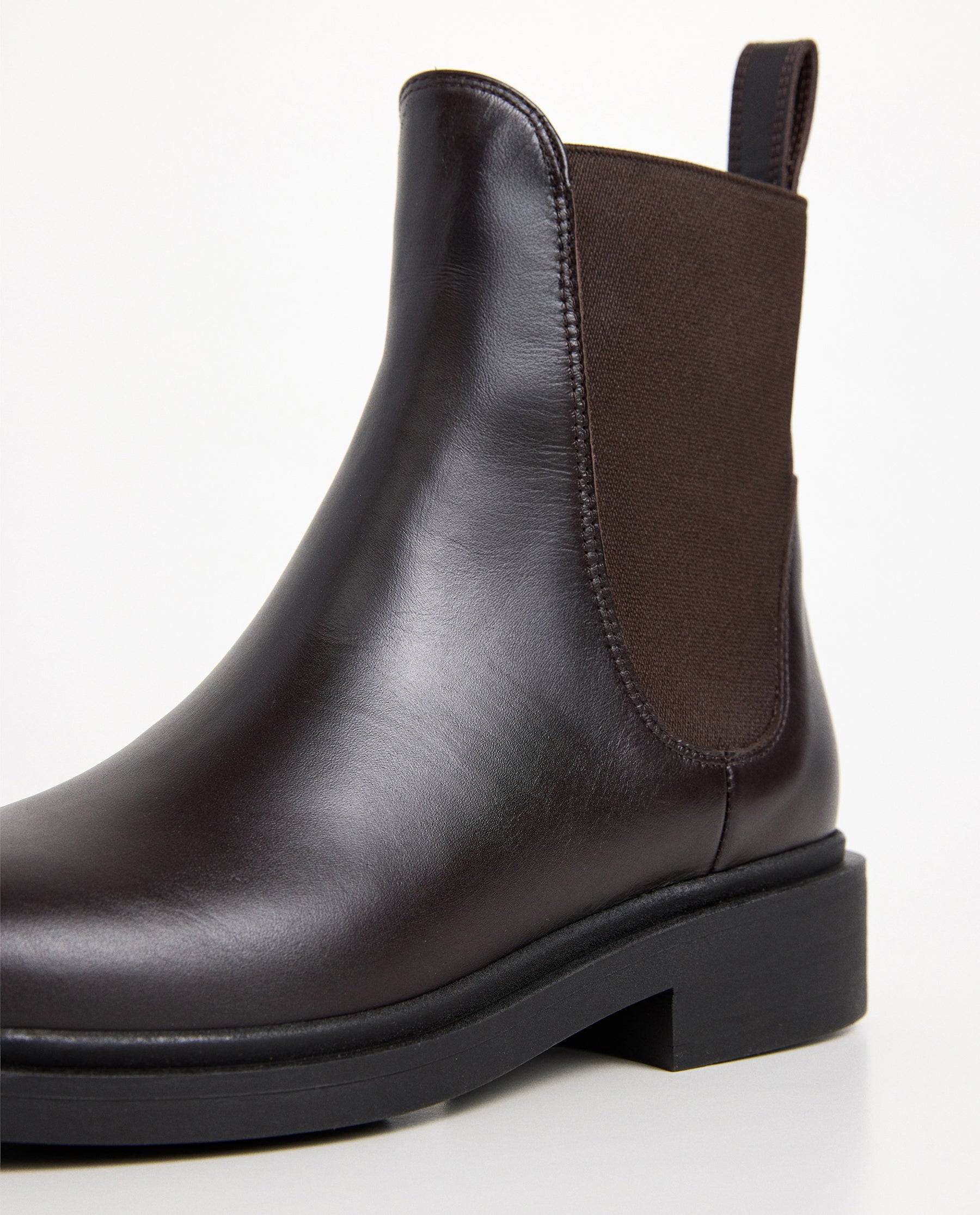 Fiona Leather Chocolate