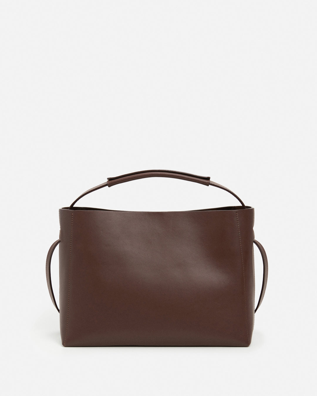 Hedda Grande Handbag Leather Chocolate