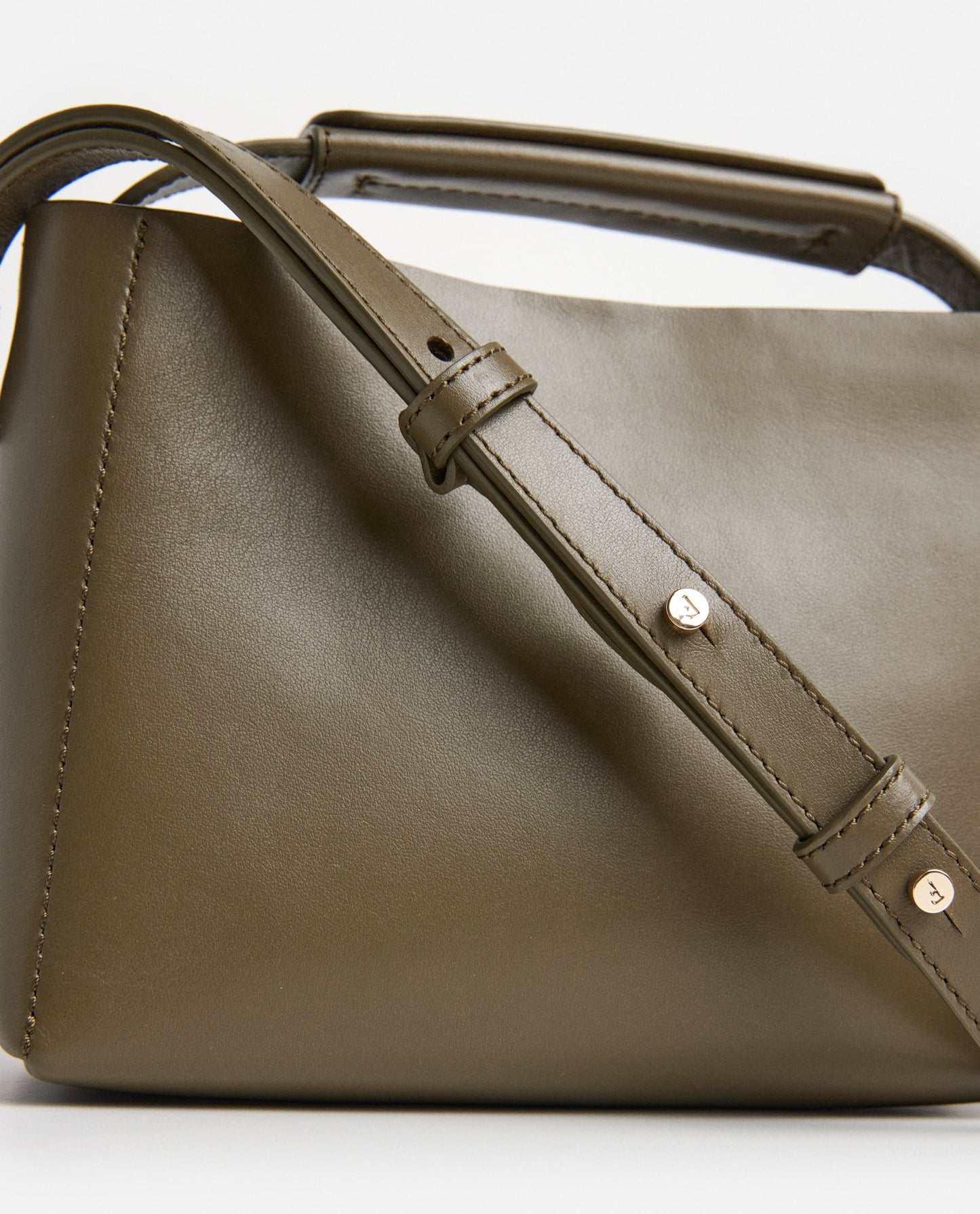 Hedda Mini Handbag Leather Olive