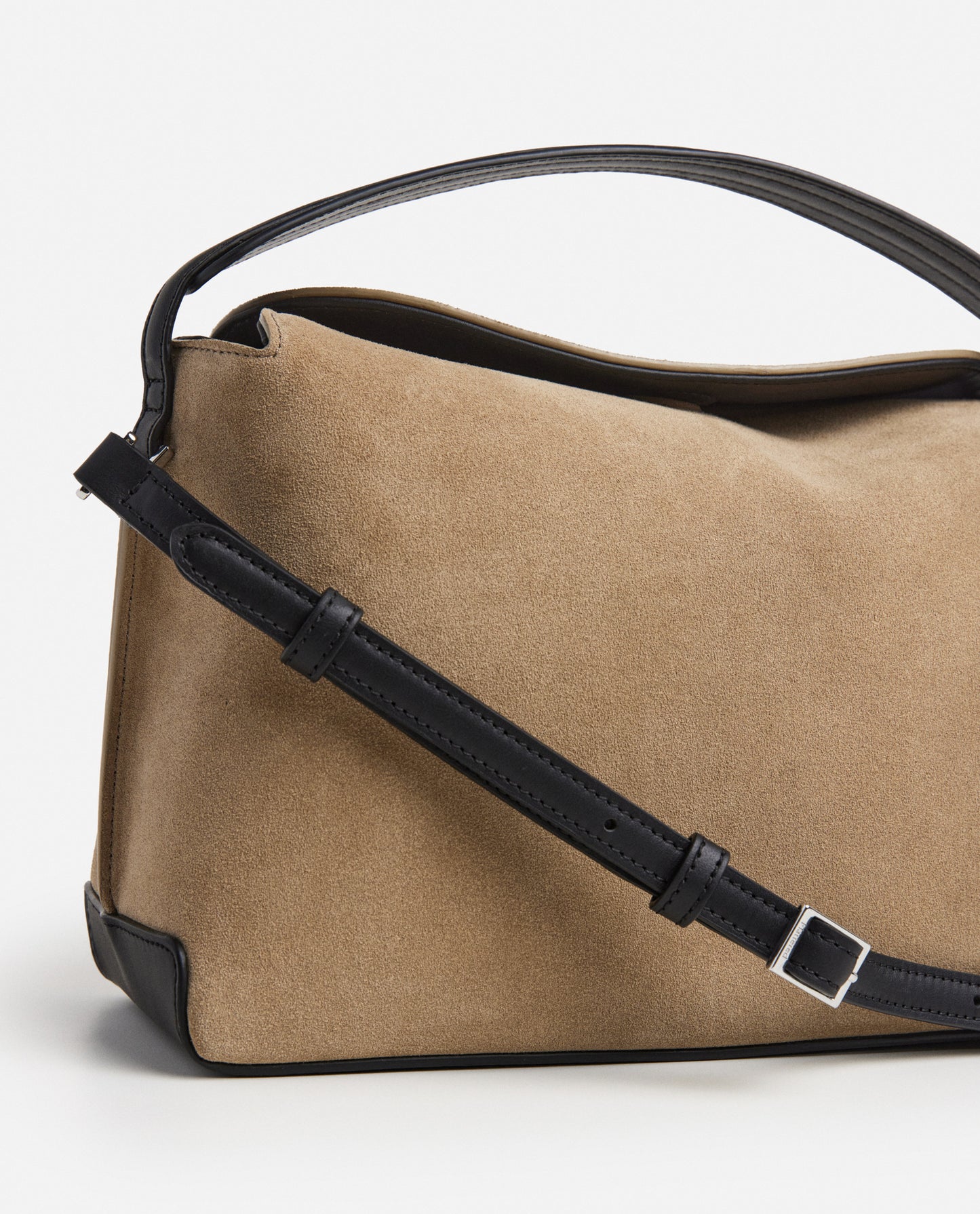 Helia Handbag Suede Sand