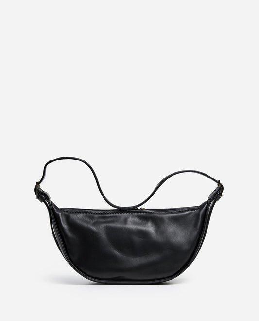 Irma Shoulder Bag Leather Black