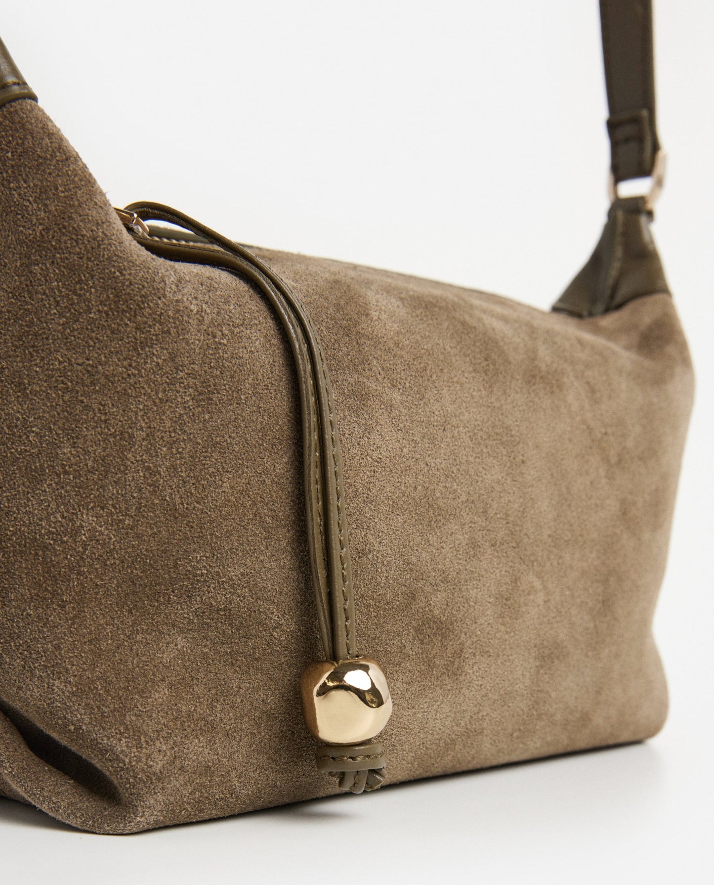 Ru Crossbody Bag Suede Olive