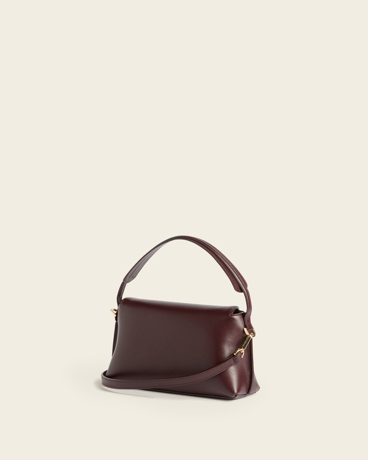 Gaia Mini Bag Leather Burgundy