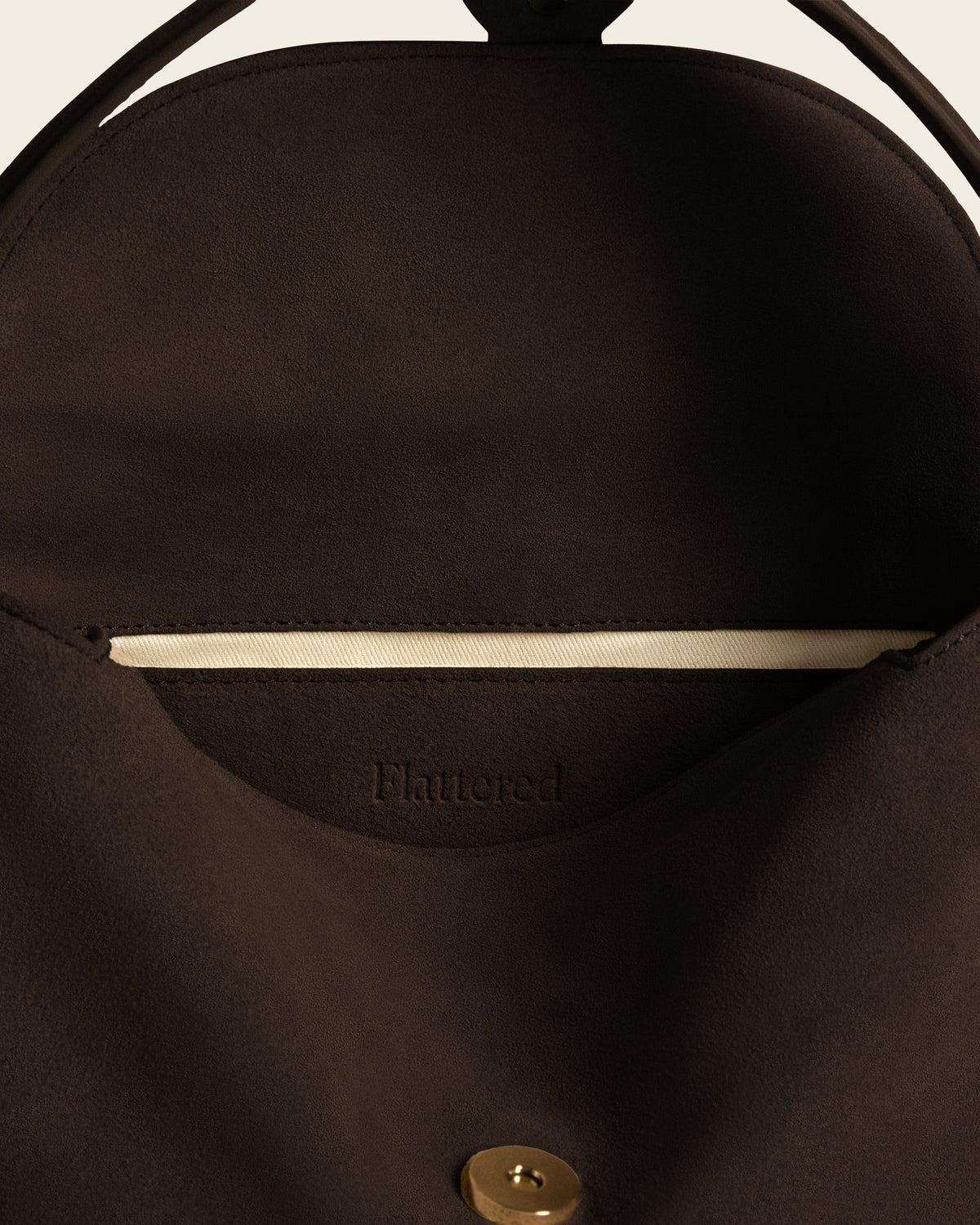 Gaia Mini Bag Suede Chocolate