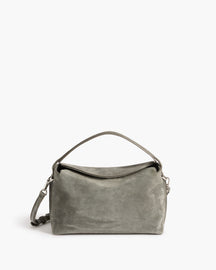 Hera Handbag Suede Grey