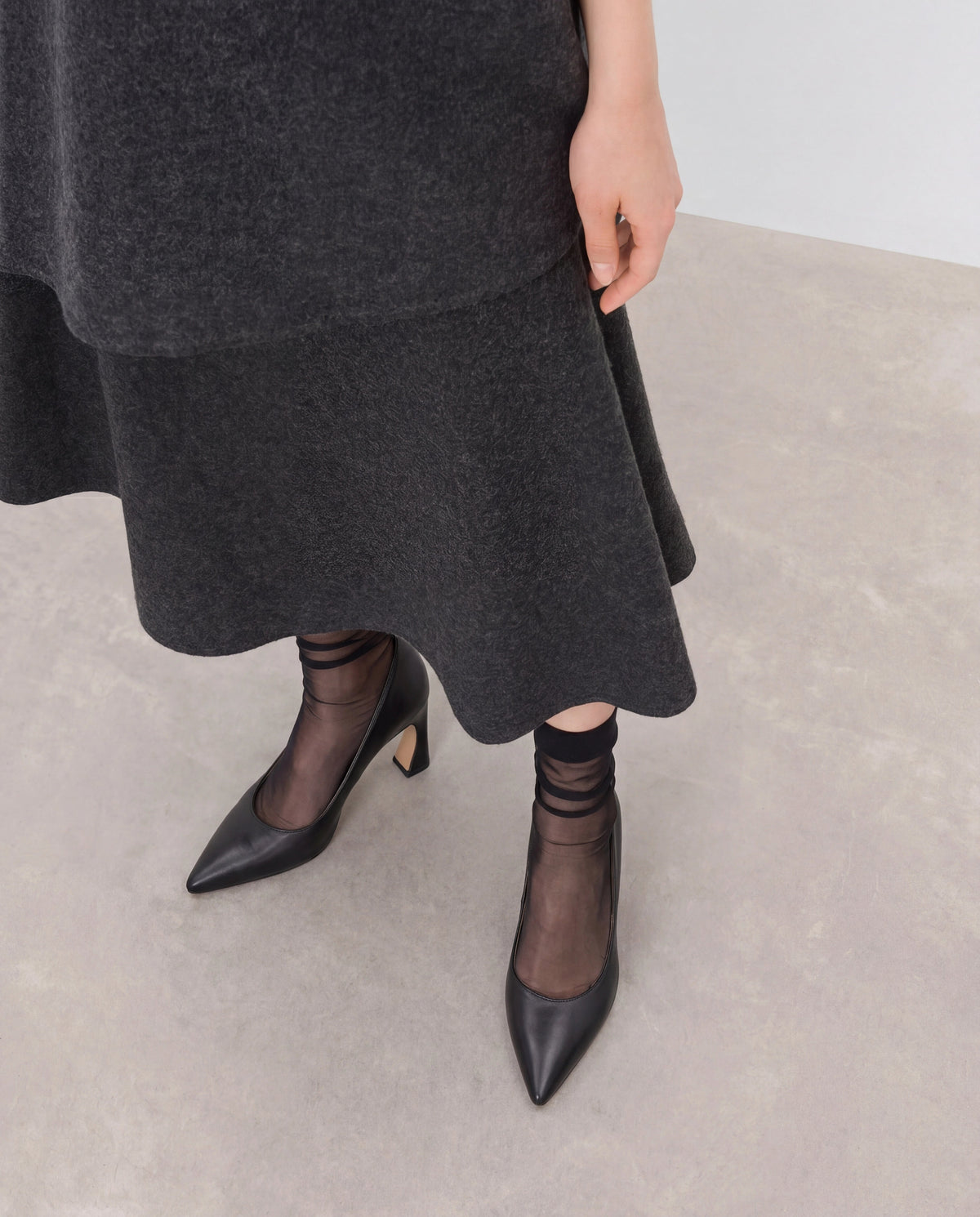 Leonie Leather Black