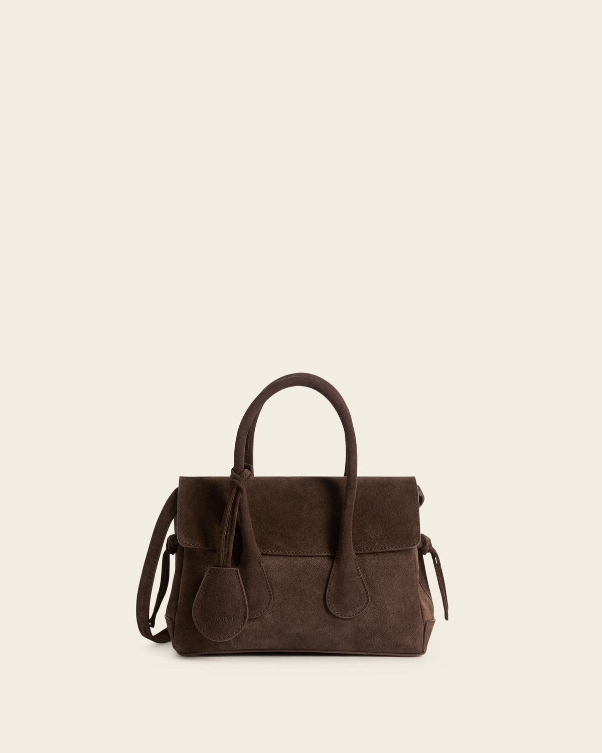 Lydia Mini Bag Suede Chocolate