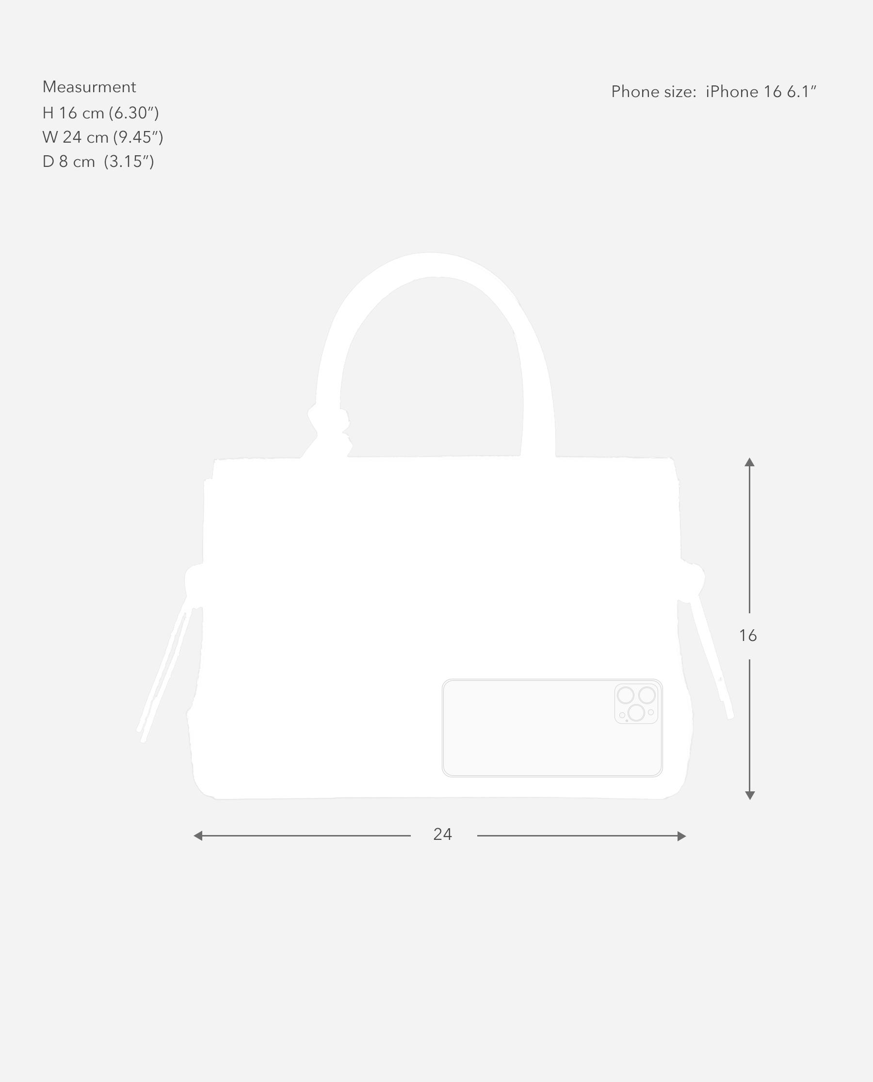 Lydia Mini Bag Leather Black Croco